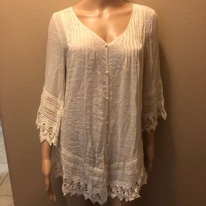 Beige Blouse